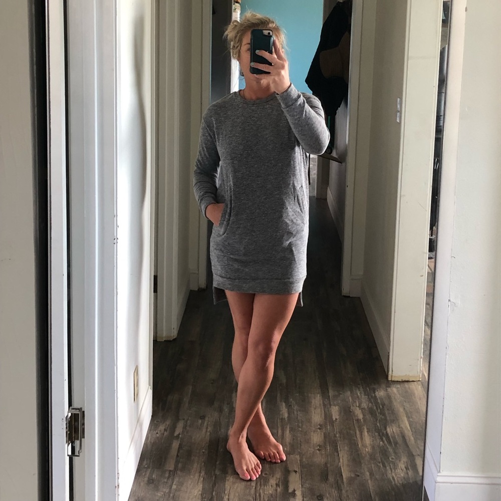 Glamorous sweater dress with pockets